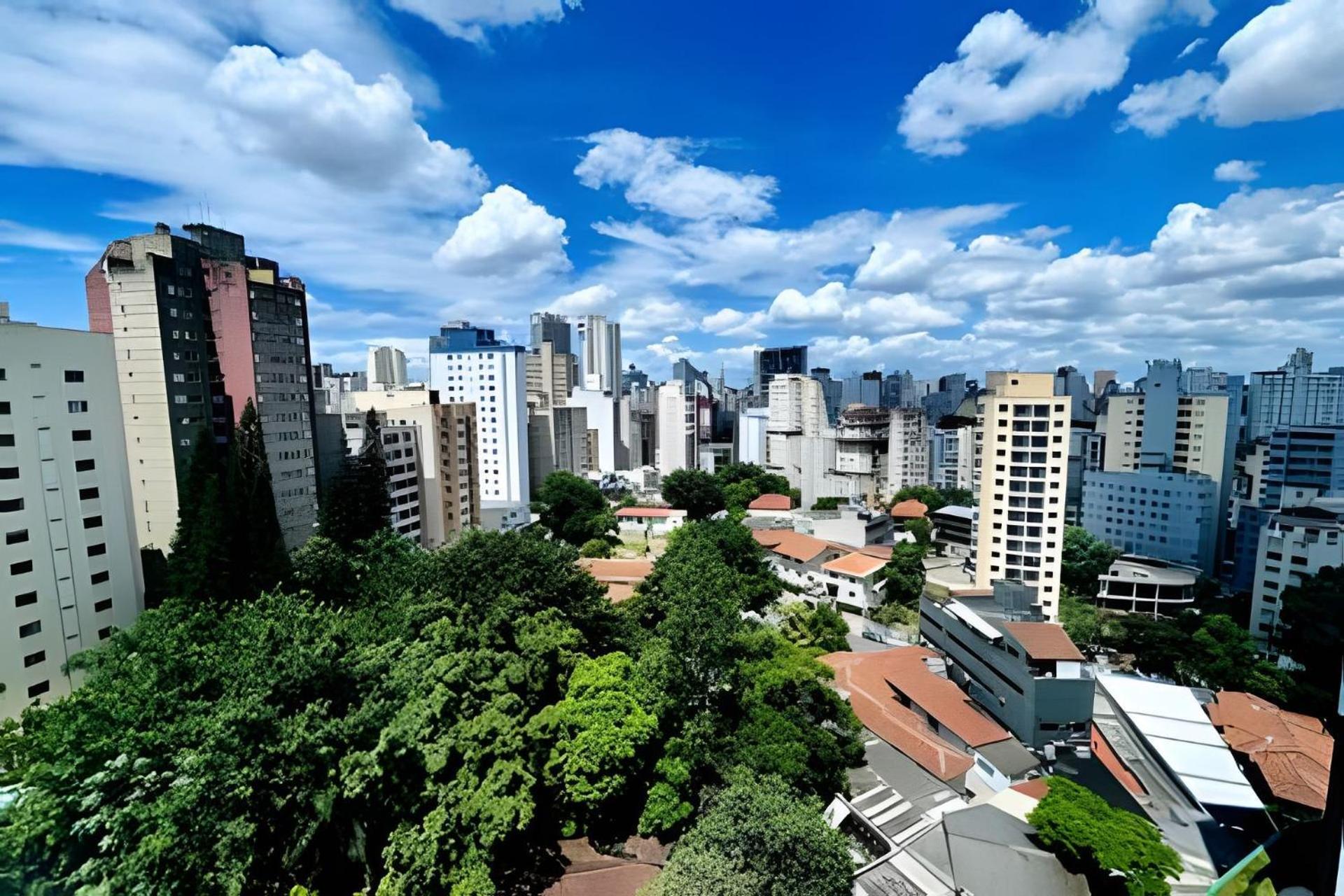 Linda Vista C Piscina, Sauna, Garagem E Academia Sao Paulo Dış mekan fotoğraf